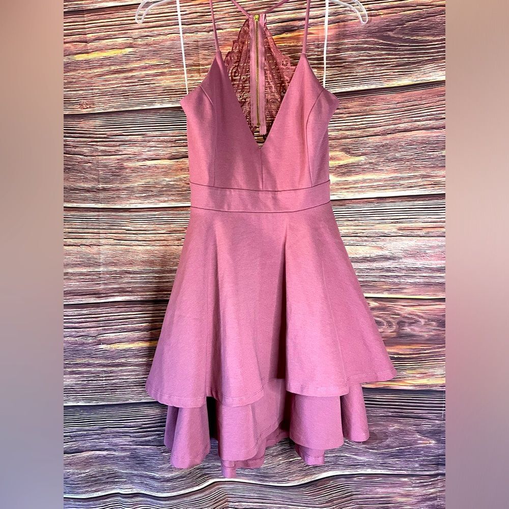 NWT Windsor Mauve Colored Dress. Size Large.